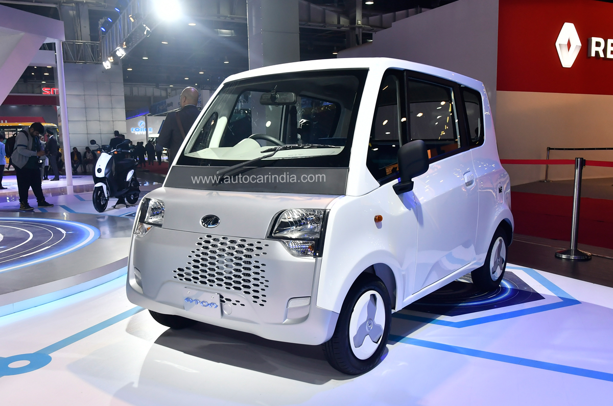 Mahindra Atom front quarter